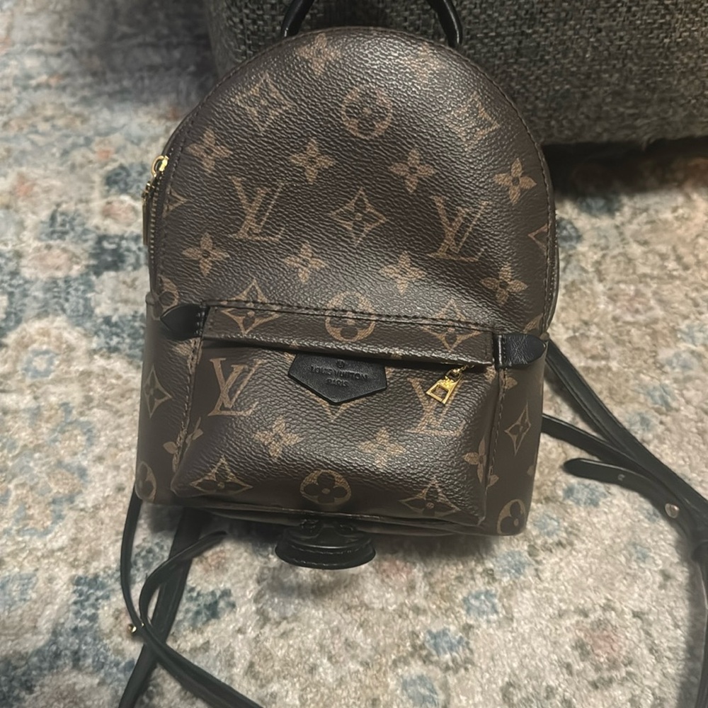 Authentic Louis Vuitton Palm Springs , mini backpack